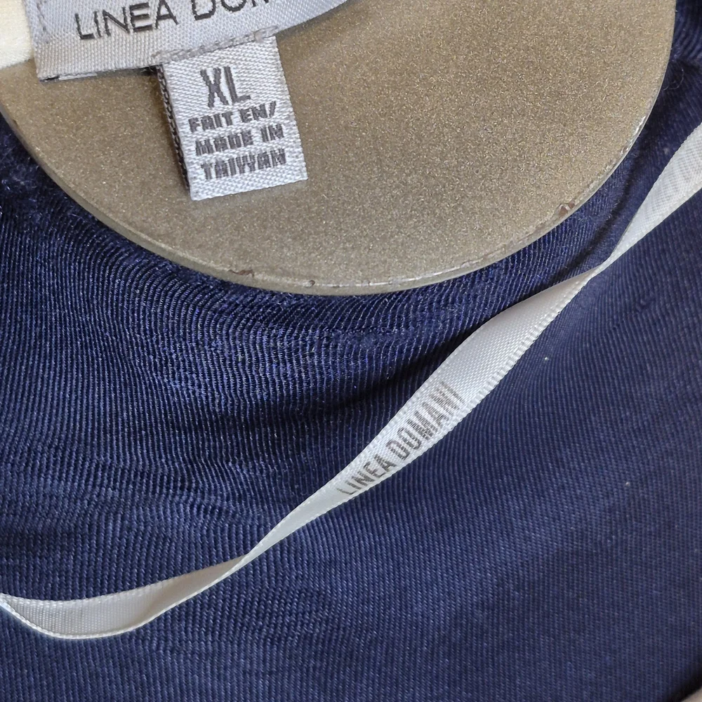 Linea Domani Green and White Top - Picture 2 of 8